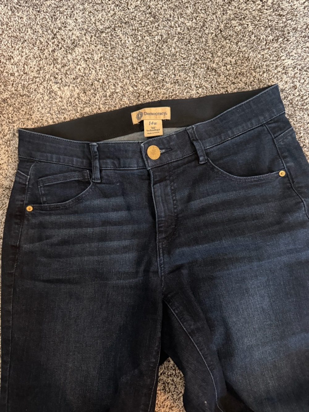 Democracy Dark Indigo Women’s Jeggings - Picture 6 of 8